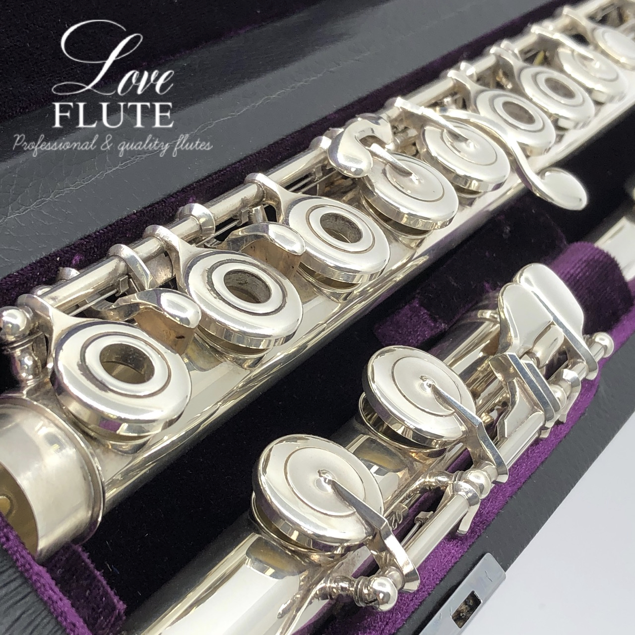 Mateki Handmade Flute with Silver Headjoint 90 New (手工長笛)